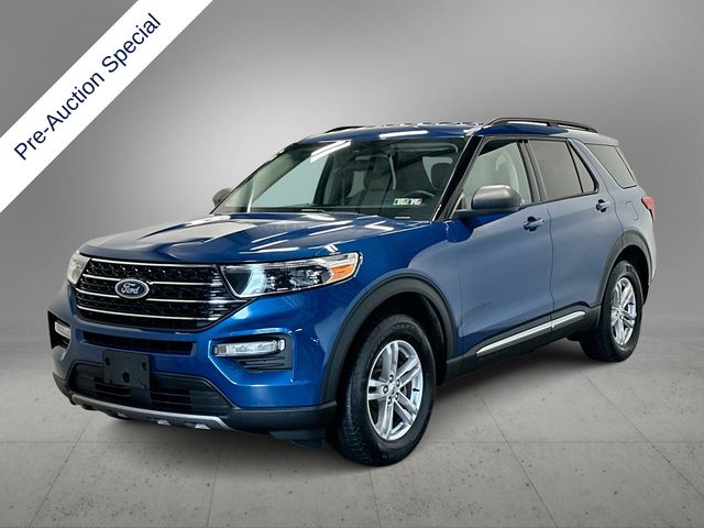 2020 Ford Explorer XLT Blue at Carlisle Cadillac Buick GMC