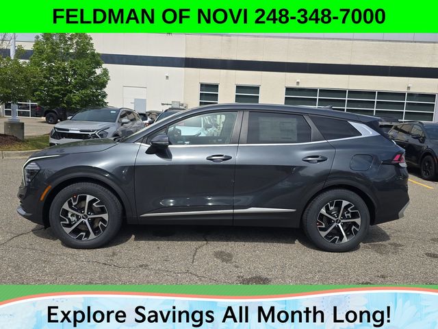 Used 2024 Kia Sportage EX with VIN 5XYK33DFXRG227266 for sale in Livonia, MI