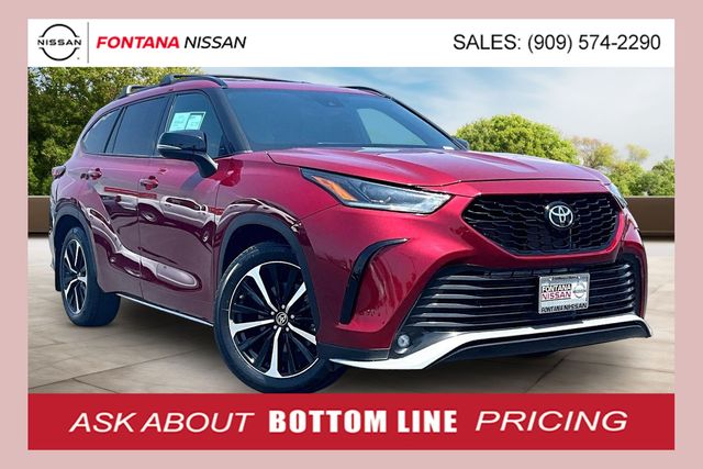 Red (Ruby Flare Pearl) 2021 Toyota Highlander SUV / Crossover Front-Wheel Drive 8-Speed Automatic