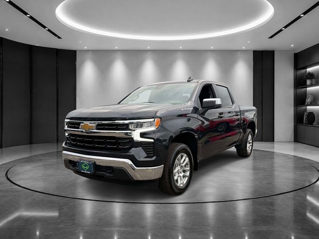 Dark Ash Metallic 2024 Chevrolet Silverado 1500 Pickup Truck Four-Wheel Drive 8-Speed Automatic