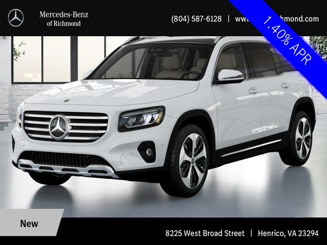Polar White 2026 Mercedes-Benz GLB 250 4MATIC SUV / Crossover All-Wheel Drive 8-Speed Dual Clutch