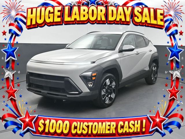 Cyber Gray Metallic 2025 Hyundai Kona SUV / Crossover All-Wheel Drive Continuously Variable Transmission