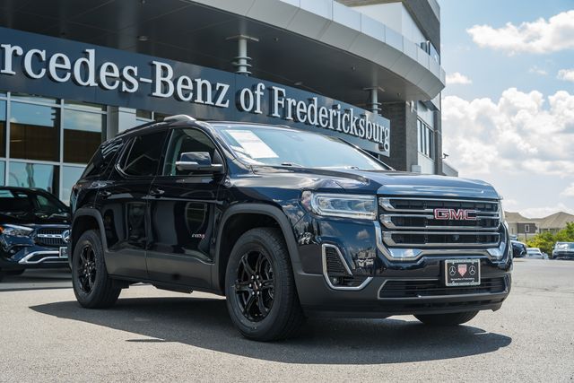 Midnight Blue Metallic 2022 GMC Acadia SUV / Crossover Four-Wheel Drive 9-Speed Automatic