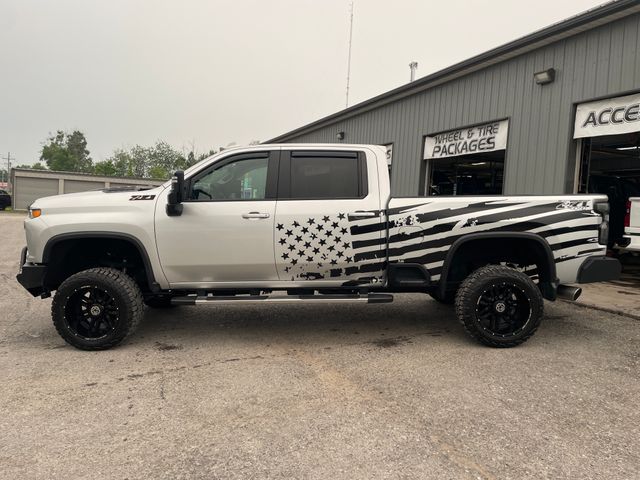 2020 Chevrolet Silverado 2500HD LTZ - Silver Ice Metallic exterior view 4
