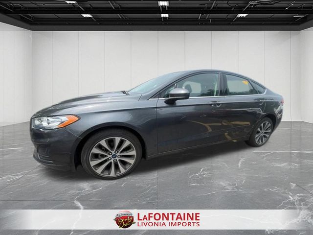 Used 2020 Ford Fusion SE with VIN 3FA6P0T98LR250936 for sale in Livonia, MI