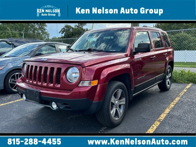 Deep Cherry Red Crystal Pearlcoat 2017 Jeep Patriot SUV / Crossover Four-Wheel Drive 6-Speed Automatic