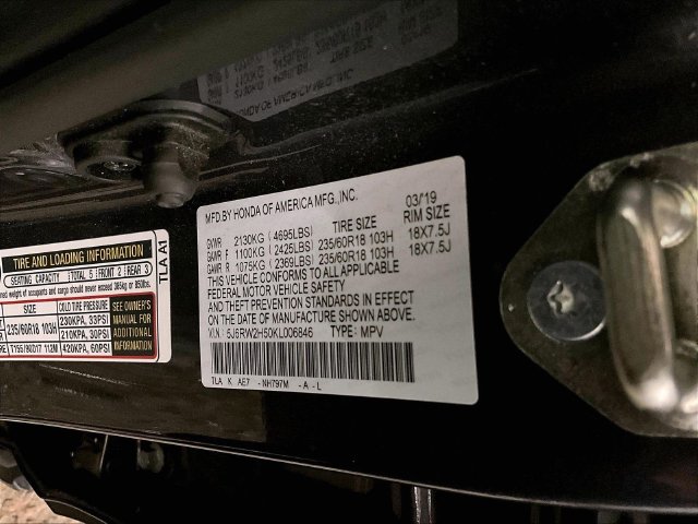 2019 Honda CR-V EX Gray at Honda North