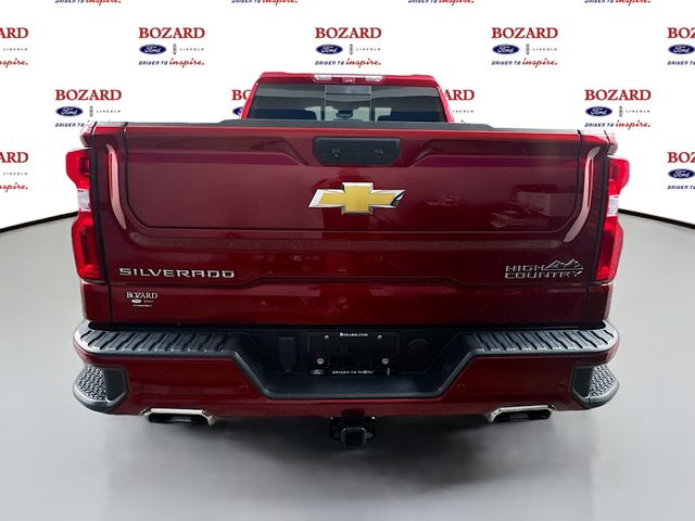 2023 Radiant Red Tintcoat Chevrolet Silverado 1500 High Country 4X4 Truck