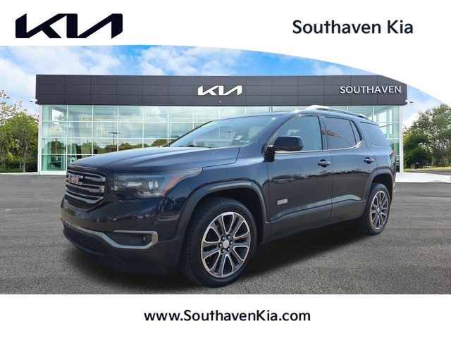 Dark Sapphire Blue Metallic 2017 GMC Acadia SLT-1 AWD SUV / Crossover Four-Wheel Drive 6-Speed Automatic