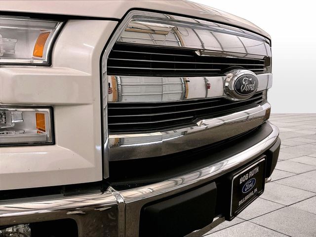 2015 Ford F-150 Lariat White at Phil Fitts Ford