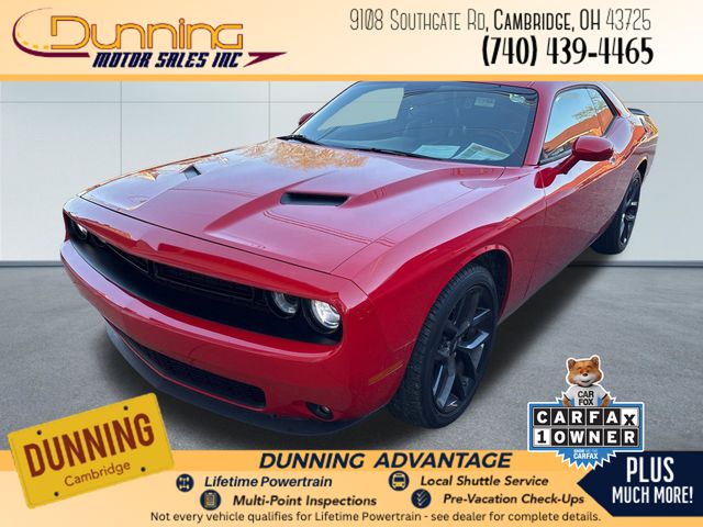 Torred Clearcoat 2023 Dodge Challenger SXT RWD Coupe Rear-Wheel Drive 8-Speed Automatic