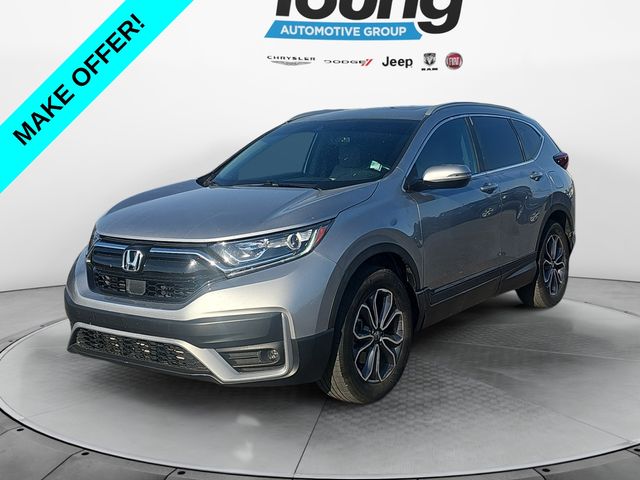 Silver 2021 Honda CR-V SUV / Crossover All-Wheel Drive Continuously Variable Transmission