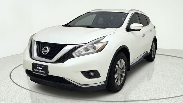 2015 Nissan Murano SL White at Central Houston Nissan
