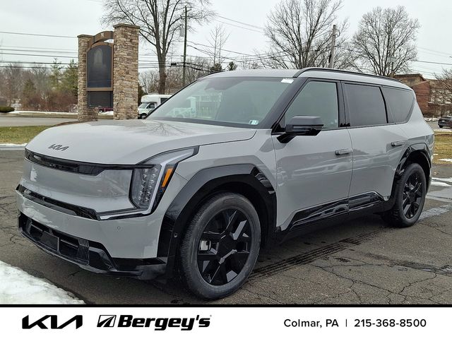 Wolf Gray 2026 Kia EV9 Land AWD SUV / Crossover All-Wheel Drive 1-Speed Automatic