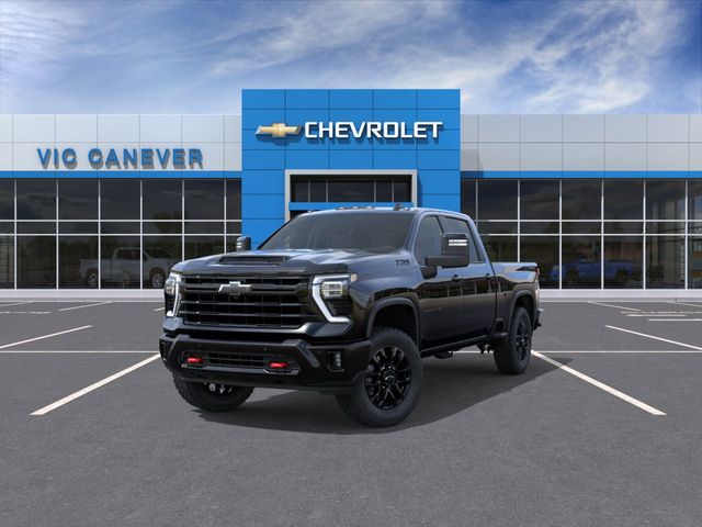 Black 2026 Chevrolet Silverado 2500HD Pickup Truck Four-Wheel Drive Automatic
