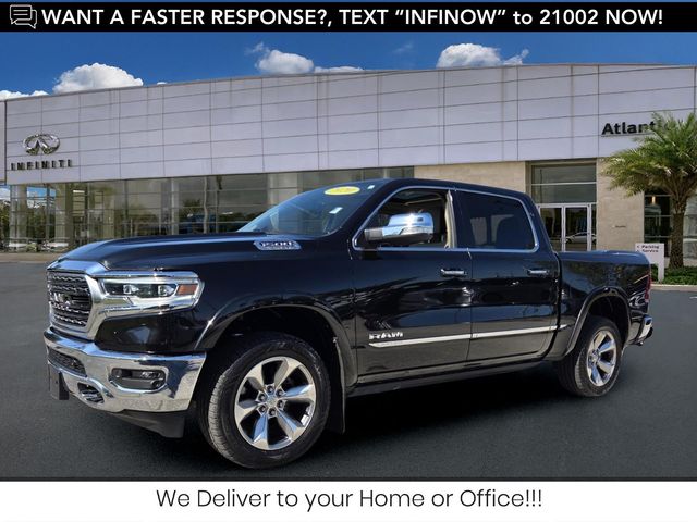 Diamond Black 2020 RAM 1500 Pickup Truck Four-Wheel Drive 8-Speed Automatic
