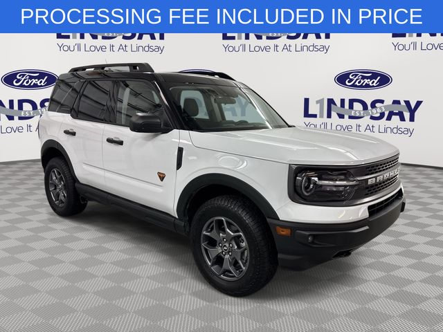 Oxford White 2024 Ford Bronco Sport Badlands AWD SUV / Crossover All-Wheel Drive 8-Speed Automatic