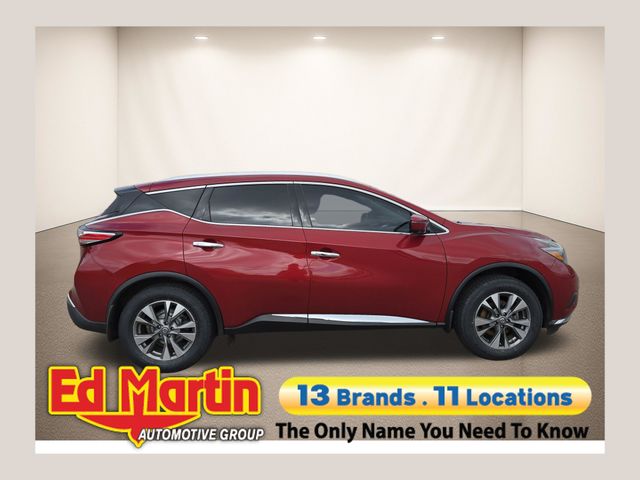 Cayenne Red Metallic 2018 Nissan Murano SL AWD SUV / Crossover All-Wheel Drive Continuously Variable Transmission