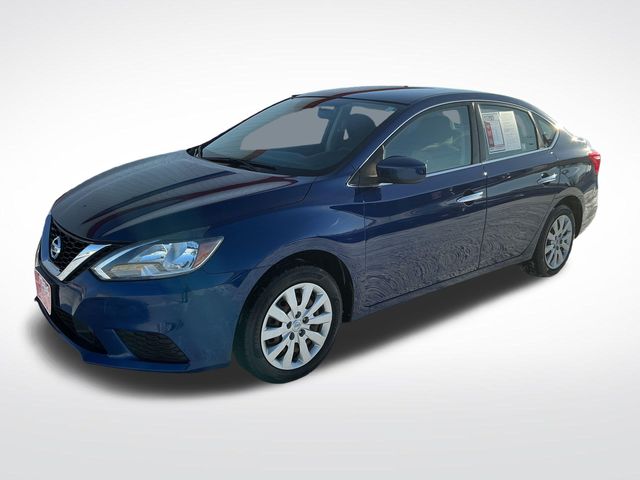 Deep Blue Pearl 2019 Nissan Sentra S FWD Sedan Front-Wheel Drive Continuously Variable Transmission