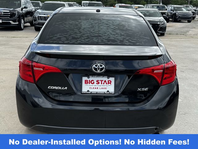 2019 Toyota Corolla XSE Black at Community Toyota