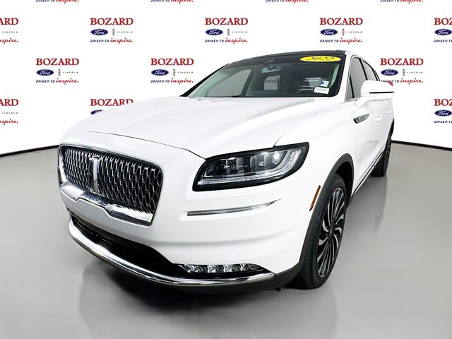 2022 Pristine White Metallic Tri-Coat Lincoln Nautilus Black Label AWD SUV