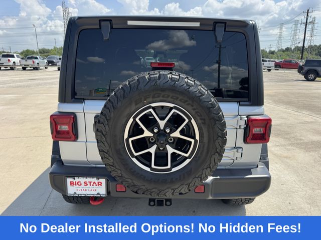 2024 Jeep Wrangler Rubicon Silver at Bayway Cadillac of The Woodlands