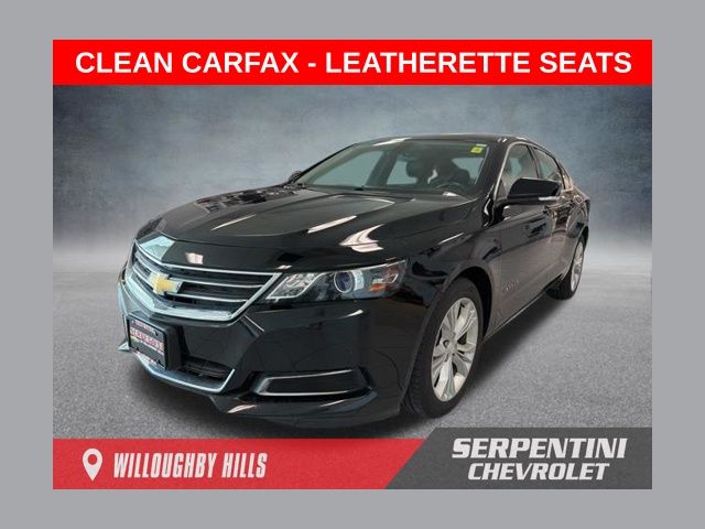 Black 2014 Chevrolet Impala 1LT FWD Sedan Front-Wheel Drive 6-Speed Automatic Overdrive