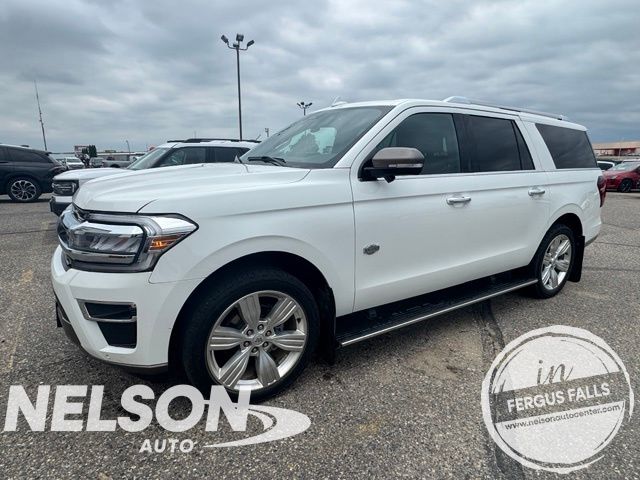 White Metallic 2022 Ford Expedition SUV / Crossover Four-Wheel Drive Automatic