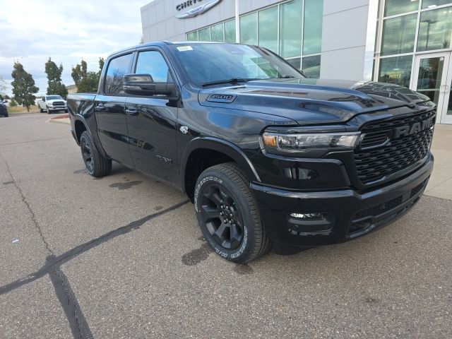 2026 Ram 1500 Big Horn/Lone Star - Diamond Black Crystal Pearlcoat exterior view 3