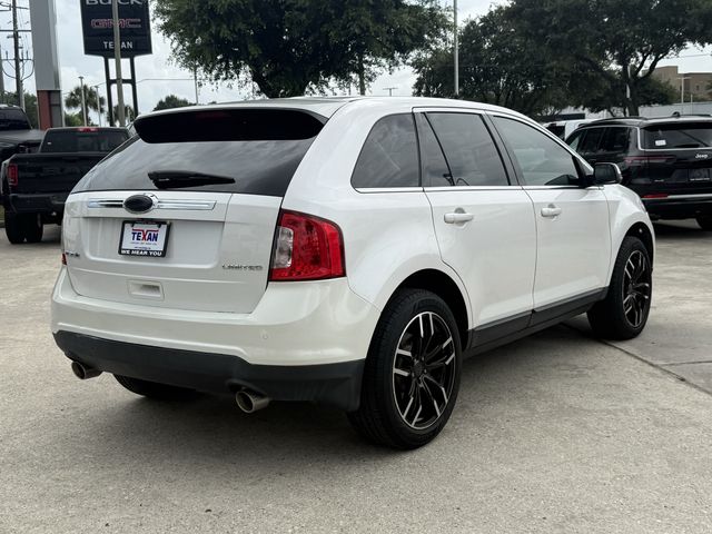 2013 Ford Edge Limited White at Central Houston Nissan