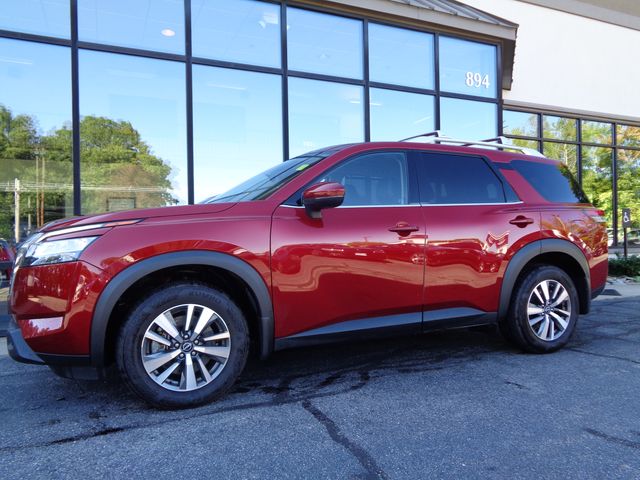 Red (Scarlet Ember) 2024 Nissan Pathfinder SUV / Crossover All-Wheel Drive 9-Speed Automatic
