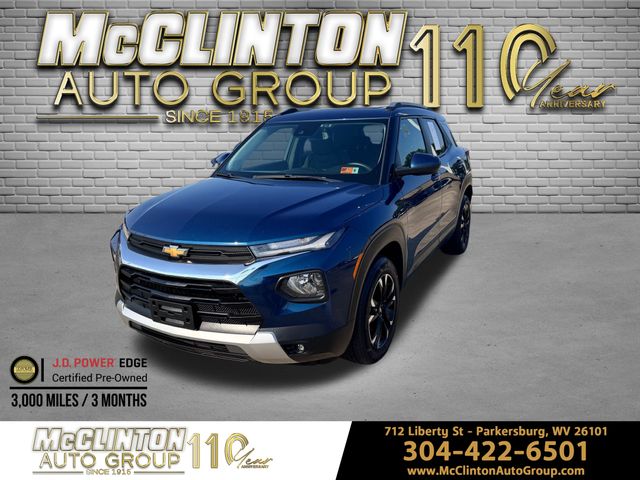 2021 Pacific Blue Metallic Chevrolet TrailBlazer LT AWD SUV