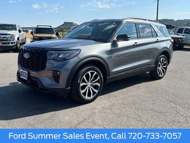 Gray Metallic 2025 Ford Explorer SUV / Crossover All-Wheel Drive Automatic