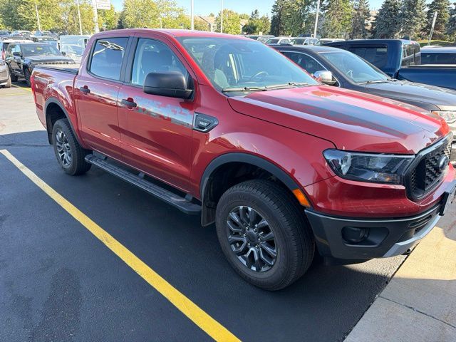 Chili Pepper Red 2022 Ford Ranger Pickup Truck Four-Wheel Drive Automatic