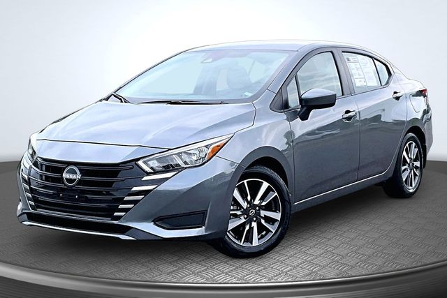 Gray (Gun Metallic) 2024 Nissan Versa Sedan Front-Wheel Drive Continuously Variable Transmission