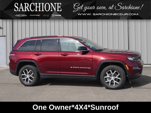 Velvet Red Pearlcoat 2024 Jeep Grand Cherokee SUV / Crossover Four-Wheel Drive 8-Speed Automatic