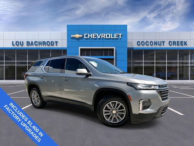 Sterling Gray Metallic 2023 Chevrolet Traverse SUV / Crossover Front-Wheel Drive 9-Speed Automatic
