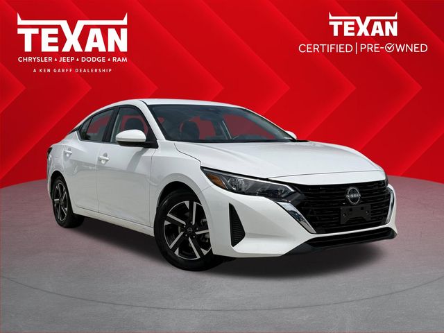 2024 Nissan Sentra SV White at Emmons Autoplex