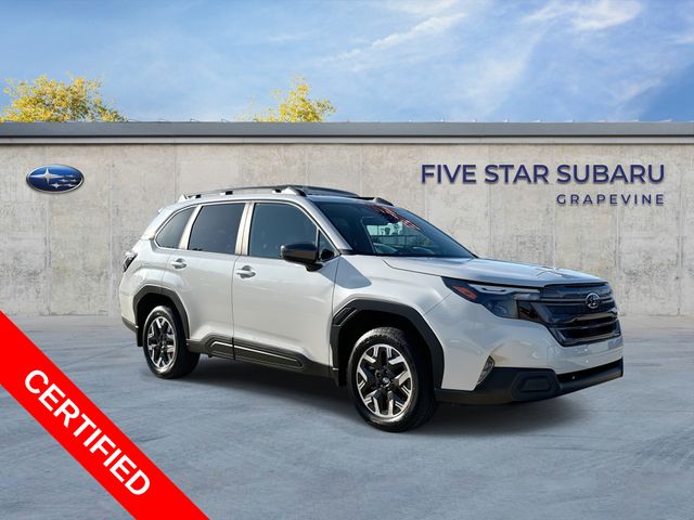 Crystal White Pearl 2026 Subaru Forester SUV / Crossover All-Wheel Drive Continuously Variable Transmission