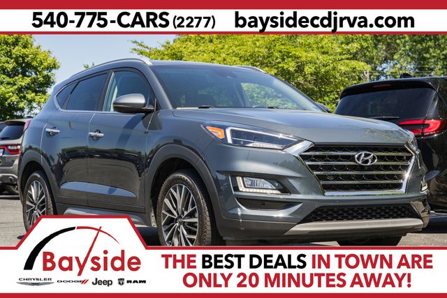 Dusk Blue 2021 Hyundai Tucson Limited AWD SUV / Crossover All-Wheel Drive 6-Speed Automatic