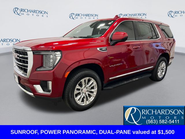 Cayenne Red Tintcoat 2021 GMC Yukon SUV / Crossover Four-Wheel Drive 