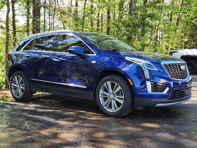 Opulent Blue Metallic 2024 Cadillac XT5 Premium Luxury AWD SUV / Crossover Four-Wheel Drive 9-Speed Automatic