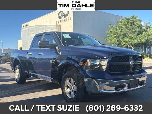 True Blue Pearlcoat 2013 RAM 1500 Pickup Truck Four-Wheel Drive 6-Speed Automatic