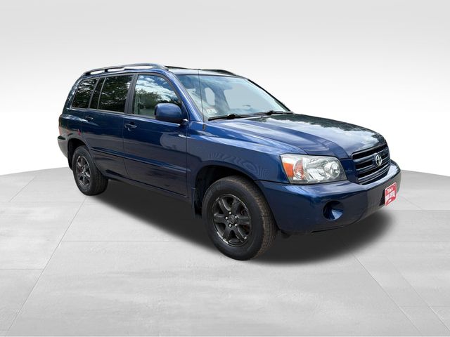 Blue 2006 Toyota Highlander SUV / Crossover All-Wheel Drive 4-Speed Automatic Overdrive