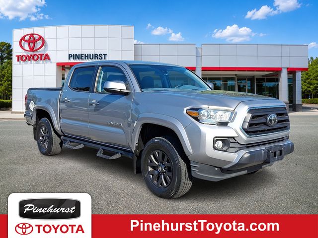 Silver 2020 Toyota Tacoma Pickup Truck Four-Wheel Drive 6-Speed Automatic