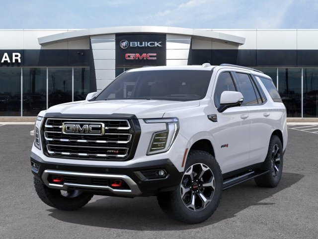 2026 GMC Yukon AT4 White at Big Star Chrysler Jeep Dodge Ram 