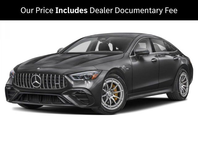 Gray (Graphite) 2024 Mercedes-Benz AMG GT Coupe All-Wheel Drive 9-Speed Automatic