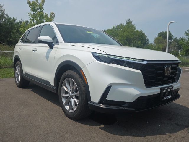Platinum White Pearl 2025 Honda CR-V SUV / Crossover All-Wheel Drive Continuously Variable Transmission