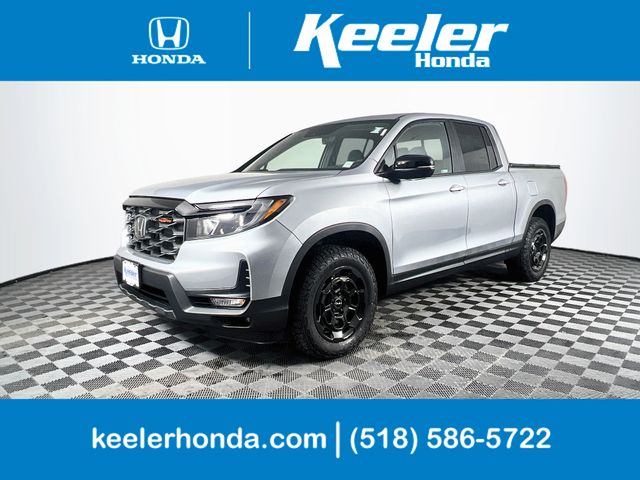 Solar Silver Metallic 2025 Honda Ridgeline Pickup Truck All-Wheel Drive 9-Speed Automatic