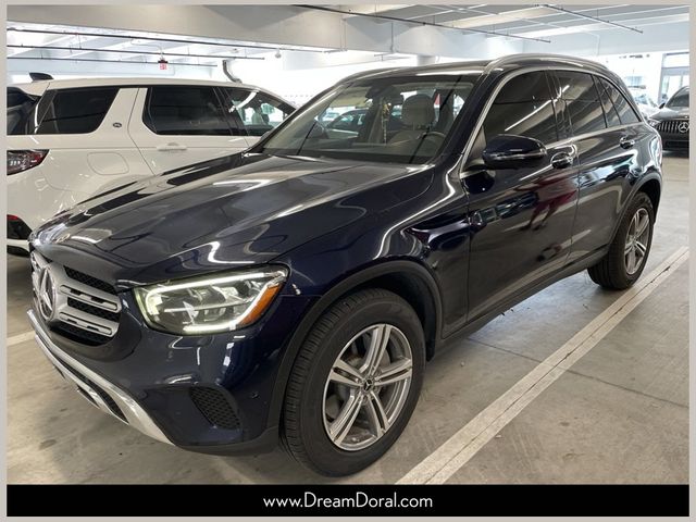 Blue 2021 Mercedes-Benz GLC SUV / Crossover Rear-Wheel Drive 9-Speed Automatic